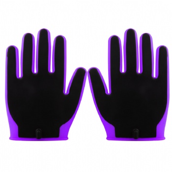 2115 Silicone gloves purple
