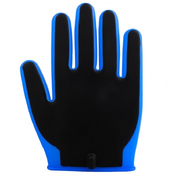 2116 Silicone gloves blue